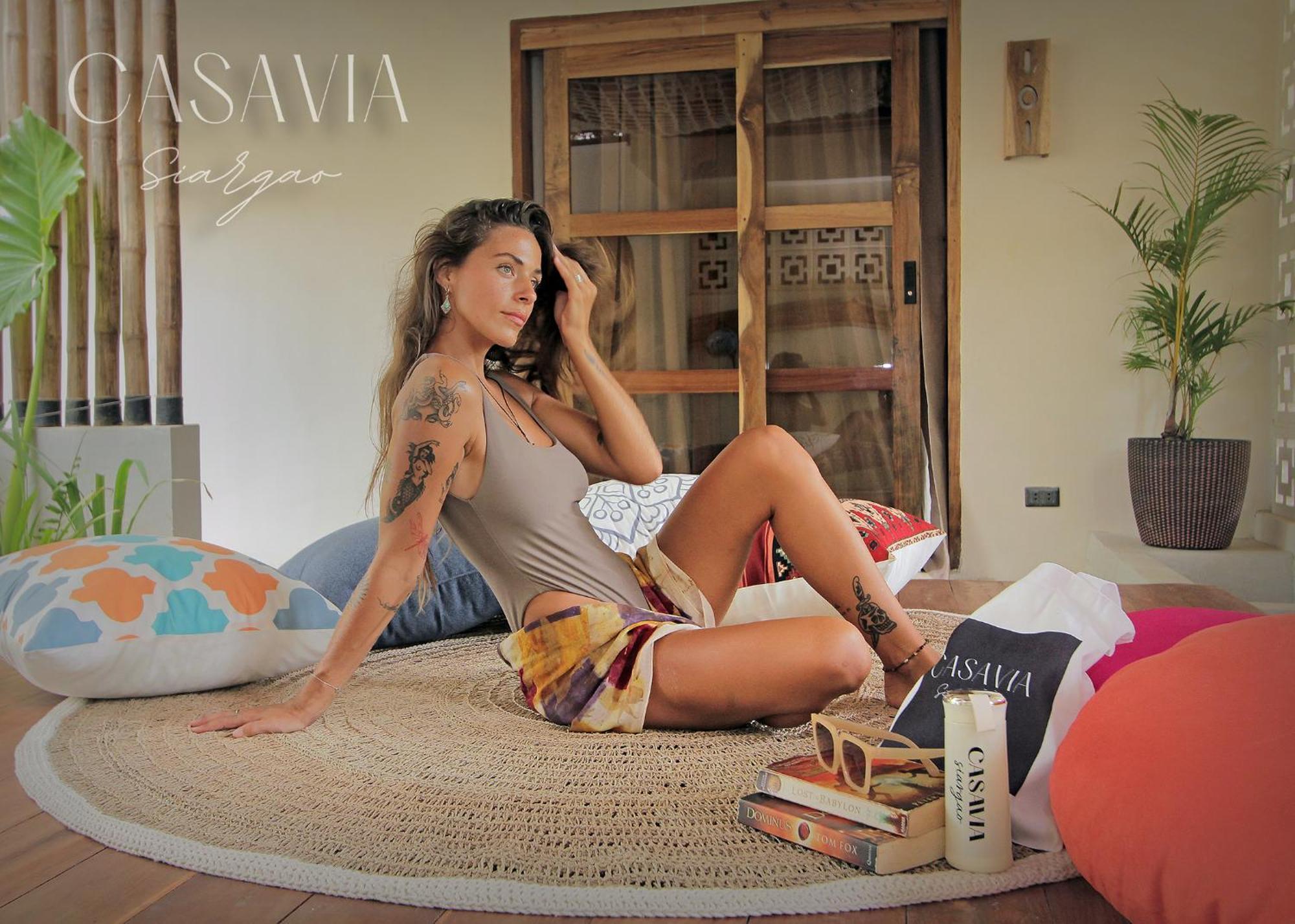 Catangnan Casavia Siargaoホステル エクステリア 写真